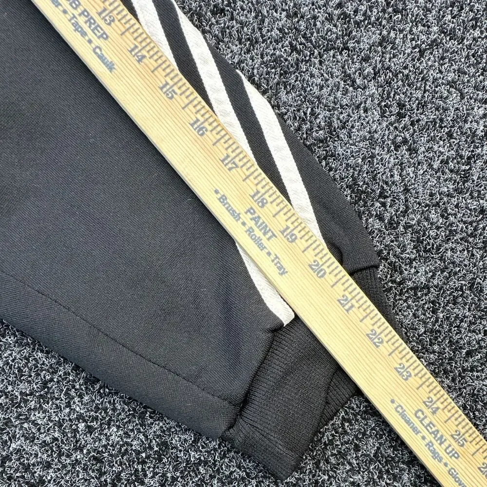 adidas black crewneck